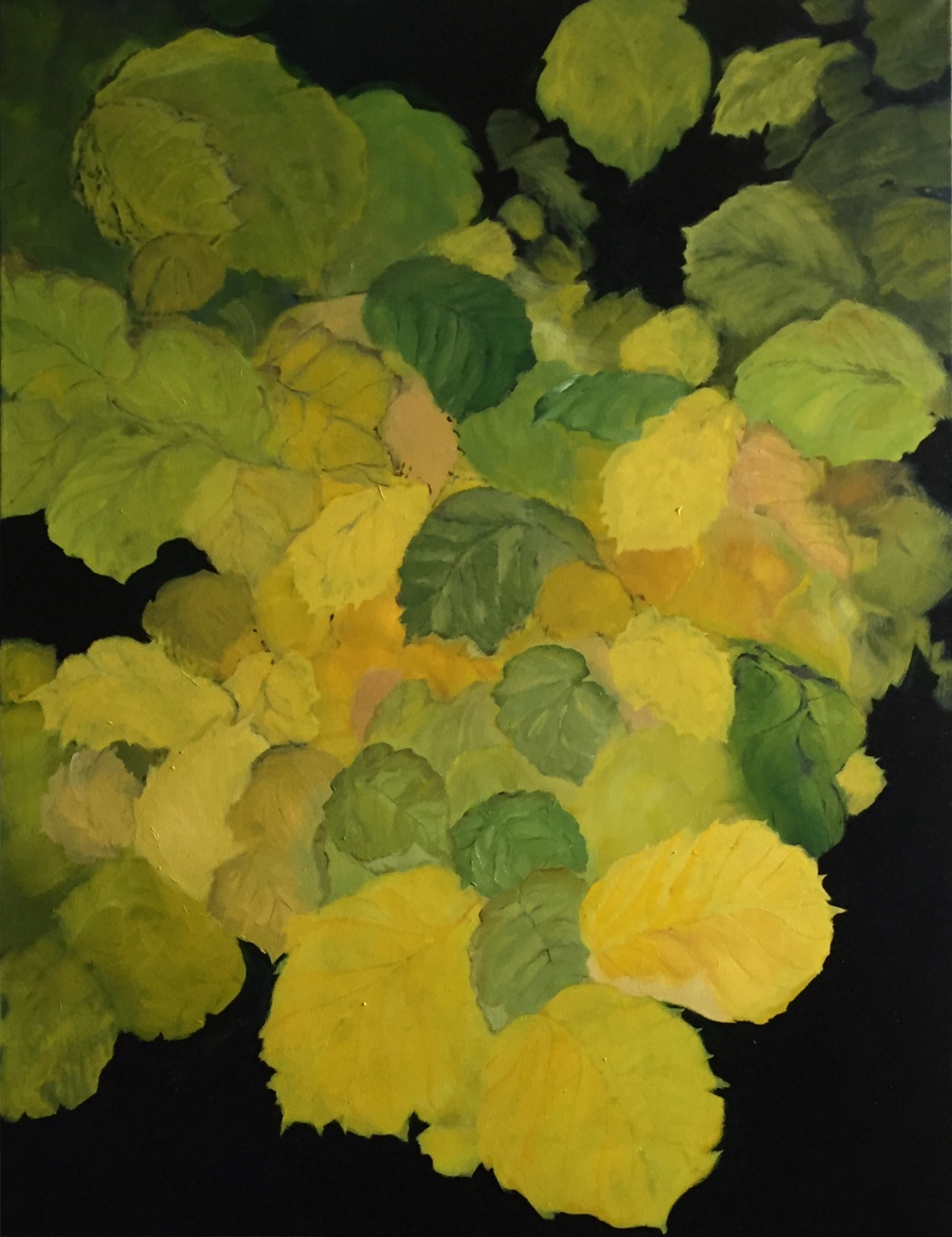 Farbiger Herbst, 60 x 80 cm <br> verkauft